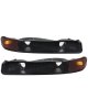 GMC Sierra 1999-2006 Black Front Bumper Lights