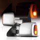 Toyota Tundra 2007-2013 Chrome Towing Mirrors Power Heated LED Signal Lights