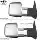 Toyota Tundra 2007-2013 Chrome Power Folding Tow Mirrors Smoked LED