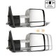 Toyota Tundra 2007-2013 Chrome Towing Mirrors Smoked Switchback LED Sequential Signal