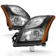 Nissan Sentra 2010-2012 Black Headlights