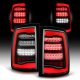 Dodge Ram 3500 2013-2018 Black Full LED Tail Lights