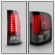 Chevy Silverado 3500HD 2007-2013 Red and Smoked LED Tail Lights