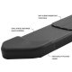 Nissan Frontier King Cab 2022-2026 Step Running Boards Black 6 Inch