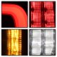 GMC Sierra 2007-2013 Black Clear LED Tail Lights