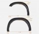 Dodge Ram 1500 2009-2018 Fender Flares Pocket Rivet Textured 5 Inch