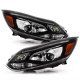 Ford Focus 2012-2014 Black Projector Headlights
