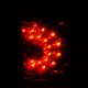 Toyota Tundra Double Cab 2004-2006 LED Tail Lights Red and Smoked
