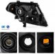 Nissan Frontier 2009-2021 Black Headlights