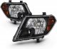 Nissan Frontier 2009-2021 Black Headlights