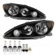Toyota Camry 2005-2006 Black LED Headlight Bulbs Set Complete Kit