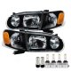 Toyota Corolla 2001-2002 Black LED Headlight Bulbs Set Complete Kit