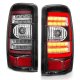 GMC Yukon Denali 2001-2006 Black LED Tail Lights