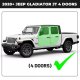 Jeep Gladiator JT 2020-2026 Nerf Bars Side Step Off Road
