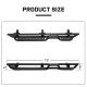 Ford Bronco 4-Door 2021-2026 Black Nerf Bars
