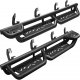 GMC Canyon Crew Cab 2015-2022 Black Nerf Bars