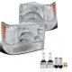 Jeep Grand Cherokee 1993-1996 LED Headlight Bulbs Set Complete Kit