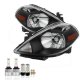 Nissan Versa 2007-2012 Black LED Headlight Bulbs Set Complete Kit
