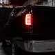Dodge Ram 3500 2007-2009 Black LED Tail Lights Red Tube DRL