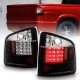 Isuzu Hombre 1996-2000 Black LED Tail Lights