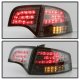 Audi A4 Sedan 2005-2008 Smoked LED Tail Lights