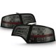 Audi A4 Sedan 2005-2008 Smoked LED Tail Lights