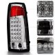 GMC Sierra 2500 1988-1998 LED Tail Lights Chrome