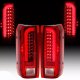 Ford F250 1989-1996 Red LED Tail Lights