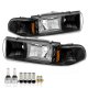 Chevy Impala 1991-1996 Black Conversion Headlight LED Bulbs Set Complete Kit