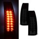 Chevy Silverado 1988-1998 Black Smoked LED Tail Lights