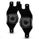 Ford F350 1999-2004 Smoked Halo Projector Fog Lights