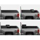 GMC Sierra 1500 Short 2019-2026 6 Inches Stainless Running Boards Tonneau Cover Soft 4-Fold