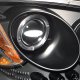 Pontiac Pursuit 2005-2006 Black Dual Halo Projector Headlights with LED