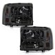 Ford F350 1999-2004 Smoked Headlights and LED Tail Lights