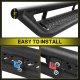 Ford F350 Super Duty Crew Cab 2011-2016 Black Nerf Bars
