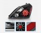 Nissan Altima Coupe 2008-2010 LED Tail Lights Black