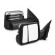 Chevy Silverado 3500HD 2015-2019 New Chrome Tow Mirrors Switchback LED DRL Sequential Signal