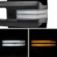 GMC Yukon XL Denali 2007-2014 Glossy Black Power Folding Tow Mirrors Switchback LED DRL Sequential Signal