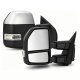 Ford F250 2023-2025 Chrome Power Heated Towing Mirrors LED Signal