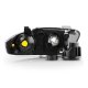 Chevy Cavalier 2003-2005 Black Euro Headlights