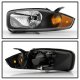 Chevy Cavalier 2003-2005 Black Euro Headlights