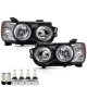 Chevy Sonic 2012-2016 Black LED Headlights LED Bulbs Complete Kit