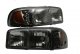 GMC Yukon XL 2000-2006 Smoked Headlights with LED