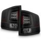Chevy S10 1994-2004 Black Smoked Tube LED Tail Lights