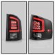 Isuzu Hombre 1996-2000 Black Smoked Tube LED Tail Lights