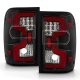 Ford Ranger 2001-2011 Black LED Tube Tail Lights