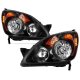 Honda CRV 2005-2006 Black Headlights