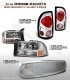 Dodge Dakota 1997-2004 Chrome Grille and Headlights with Altezza Tail Lights