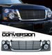 Chevy Silverado 2003-2005 Chrome Trim Black Billet Grille and Headlight Conversion Kit