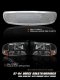 Dodge Dakota 1997-2004 Chrome Mesh Grille and Black Euro Headlights Set